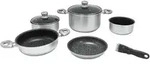 Topfset Alu Gimex 8-tlg. - Silber - Silber