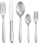 R&Ouml;SLE CULTURE Besteck Set 30 teilig matt Essbesteckset f&uuml;r 6 Personen aus Edelstahl