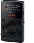 Sangean SR-35 Radio, UKW/MW, Kopfh?rer-Ausgang, Akkubetrieb - Schwarz