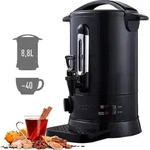 AREBOS 950 W Gl&uuml;hweinkocher | 8,8 L Hei&szlig;getr&auml;nkeautomat mit Thermostat,