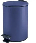 Spirella Treteimer Cannes - blau - 3 Liter - Metall - 17x25 cm - soft-close - Blau