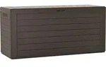 Gartenbox WOODEBOX - dunkelbraun - Braun