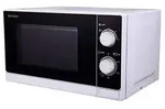 Sharp 4974019947655, Arbeitsplatte, Grill-Mikrowelle, 20 l, 1000 W, Drehregler, Wei&szlig;