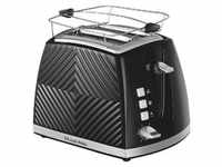 RUSSELL HOBBS Toaster 26391-56 Groove 2-Schlitz schwarz