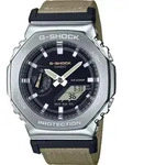 Casio Standard GM-2100C-5A, Wasserfest, Quarz - Silber