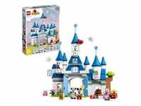 LEGO 10998 DUPLO Disney 3in1-Zauberschloss, Bau-Spielzeug mit Micky Maus, Minnie,