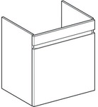 Geberit 501.906.JK.1, Grau, 1 Schublade(n), 585 mm, 446 mm, 606 mm - Grau
