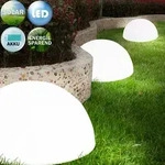 DEUBA&reg; Solarlampe f&uuml;r Au&szlig;en 3er Set LED Wetterfest IP44 D&auml;mmerungssensor...
