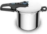 TEFAL Secure Trendy 8L Schnellkochtopf P2584401 - Silber