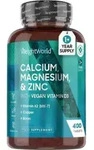 Nahrungserg&auml;nzungsmittel WeightWorld Calcium+Magnesium+Zink, 400 Tabletten