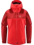 Hagl&ouml;fs Damen Front Proof Jacket Poppy red/Corrosion XS - Rot - XS