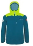 Waterproof jacket Trollkids Kids Bergen Jacket petrol/lime (610-151) - Marine - 140