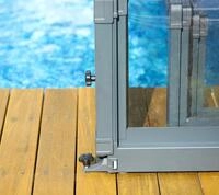 Palram - Canopia Aluminium Pool&uuml;berdachung Majorca 48 | Anthrazit | 874x470x88 cm
