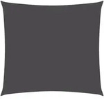 vidaXL Sonnensegel Oxford-Gewebe Quadratisch 3x3 m Anthrazit - Grau