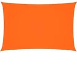 vidaXL Sonnensegel Oxford-Gewebe Rechteckig 2x4 m Orange - Orange
