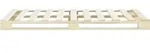 vidaXL Palettenbett Massivholz Kiefer 160&times;200 cm - Braun