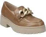 Gabor Slipper & Mokassin 95.230.24, Glattleder, Beige, Damen - Beige - 37,5