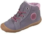 Ricosta Georgie M Schn&uuml;rstiefel Grau - Grau/Rosa/Violett - 24
