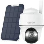 Reolink Go PT Plus+Solarpanel, 2K+ 5MP 4G LTE Batterie &Uuml;berwachungskamera ,