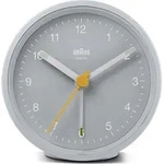 Braun BC12G, Quarzwecker, Rund, Grau, Drinnen, Analog, Akku - Grau