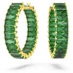 Swarovski MATRIX:OHRSTECKER HOOP GRE/GOS 5658651 - Gold