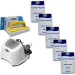Intex - Salzwassersystem 26668GS & Poolsalz 100 kg & WAYS Scheuerb&uuml;rste