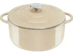 Tefal Lov Gusseisen Kochtopf 25 cm beige - Beige