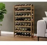 Lenmar, Weinregal aus Holz, Flaschenregal, RW-1, RW-1-42, 102 X 63 x 25 cm, 7...