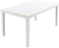 Gartentisch Sumatra Wei&szlig; 78x138 cm