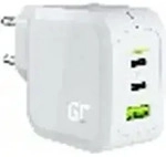 Green Cell CHARGC08W Ladeger&auml;t f&uuml;r Mobilger&auml;te Kopfh&ouml;rer - Wei&szlig;