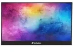 Verbatim 49591, 35,6 cm (14"), 1920 x 1080 Pixel, Full HD, LCD, 6 ms, Schwarz