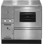 Wamsler K 148 CL K&uuml;chenofen wasserf&uuml;hrend Edelstahl, Rauchrohr rechts - Silber