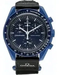 Omega x Swatch - Mission to Neptun Original mit Zertifikat - Schwarz/Blau