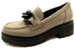 Gabor Damen Halbschuhe in Grau, Gr&ouml;&szlig;e 6.5 - Taupe - 40