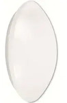 LEDV LED-Deckenleuchte weiss IP44 D400mm 24W 1920lm 3000K - Wei&szlig;