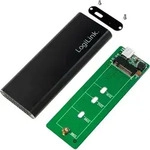 LogiLink UA0314, SSD-Geh&auml;use, M.2, SATA, 10 Gbit/s, USB Anschluss, Schwarz