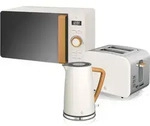 SWAN STRP1060WHTNEU Set Fr&uuml;hst&uuml;ck Wasserkocher Breitschlitz-Toaster...