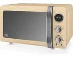 SWAN SM22030CNEU Retro Digitale Mikrowelle 20L, 5 Leistungsstufen, Auftauen,...