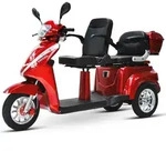 ECO ENGEL 503 Rot, 25 km/h Senioremobil Dreirad Roller - Rot