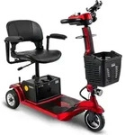Rolektro, E-Trike 6, Rot, 24V-20Ah Bleigel Akku, 300W - Rot