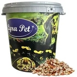 10 kg Lyra Pet&reg; Erdnusskerne Splits gemischt blanchiert und mit Haut in 30 L...