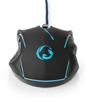 Nedis GMWD210BK Gaming-Maus kabelgebunden 1200/1800/2400/3600 dpi 6 Tasten 1,5...
