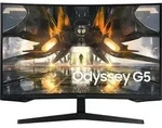 80cm/32" (2560x1440) Samsung Odyssey G5 S32AG550EP Gaming WQHD LED 165Hz HDR10...