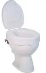 Drive Toilettensitzerh&ouml;hung ticco 2G mit Deckel - max 225 KG - Wei&szlig;