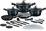 Berlinger Haus Bh-7183 22-Teiliges Kochgeschirr-Set Aquamarine - Blau