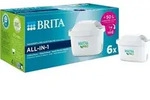 BRITA MAXTRA PRO ALL-IN-1 Wasserfilter 6er-Pack (Filtert PFAS) - Silber/Schwarz