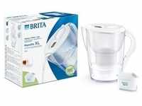Brita Wasserfilter-Kanne Marella XL weiß 3,5L inkl. MX Pro Kartusche (1er Pack)