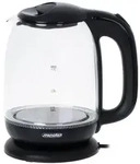 Mesko Home MS_1302B, 1,7 l, 2200 W, Transparent, Schwarz, Glas,...