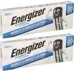 20x Energizer Ultimate Batterie Lithium LR06 1.5V AA Mignon L91