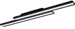 SALITERAS-Z Wand-/Deckenleuchte Lampe Beleuchtung - L116 x B16 x H5 cm - schwarz -